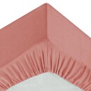 Fitted sheet, cotton Rose blush, 90x190 cm Blush pink