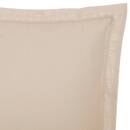 Pillowcase, cotton Beige, 50x70 cm Beige