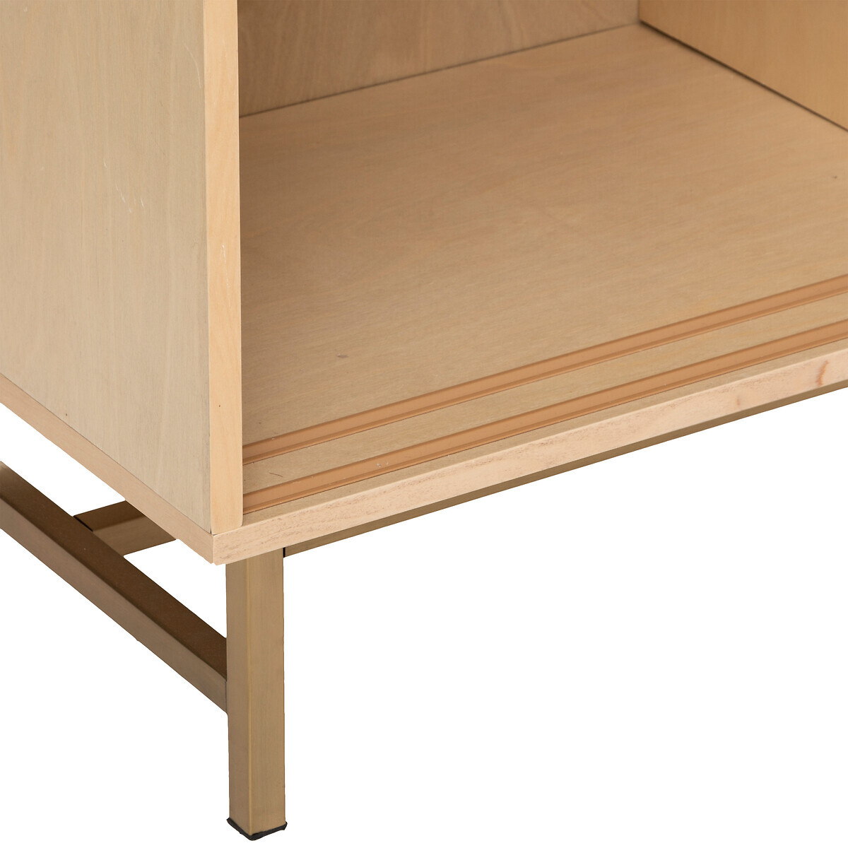 TV Stand "Rayo" Birch and mahogany, 50x140 cm Natural wood