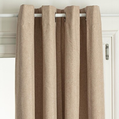 Blackout curtain "lua" beige, 140x260 cm