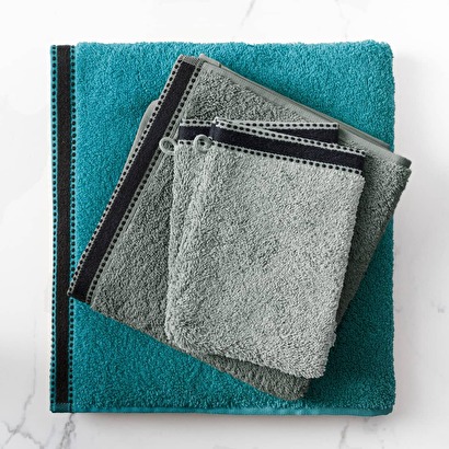 Bath towel "joia" teal, 100x150 cm, 550 g/m&sup2;
