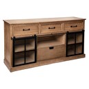 2-door sideboard "Danik" 160x85 cm Natural wood