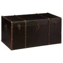Set of 3 trunks "British Flower" Black, L.61/71/81 cm Black