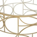 Coffee Table "Suite" Gold, D.71 cm Gold