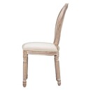 Chair "Cléon" Beige Beige