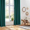 Insulating Curtain "Isa" Teal blue, 140x260 cm Duck blue