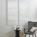 Set of 2 curtains "Anissa" White, 60x160 cm White