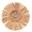 Set of 3 wall decorations "Velina" D.25/30/36 cm Beige