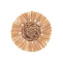 Set of 3 wall decorations "Velina" D.25/30/36 cm Beige