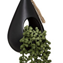 Hanging Artificial Plant "Tropics" Drip pot, H.50 cm Black