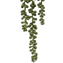 Hanging Artificial Plant "Tropics" Drip pot, H.50 cm Black