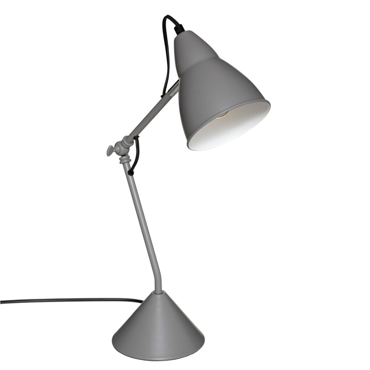 Lamp "Aude" Gray, H.62 cm Grey