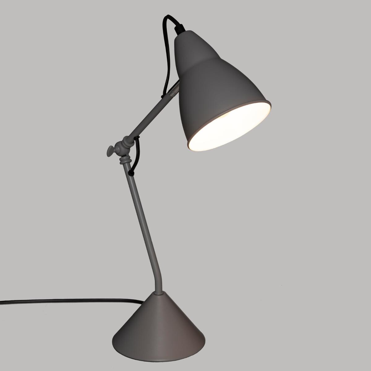 Lamp "Aude" Gray, H.62 cm Grey