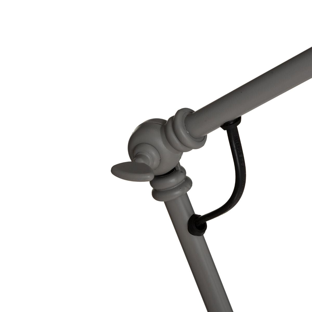 Lamp "Aude" Gray, H.62 cm Grey