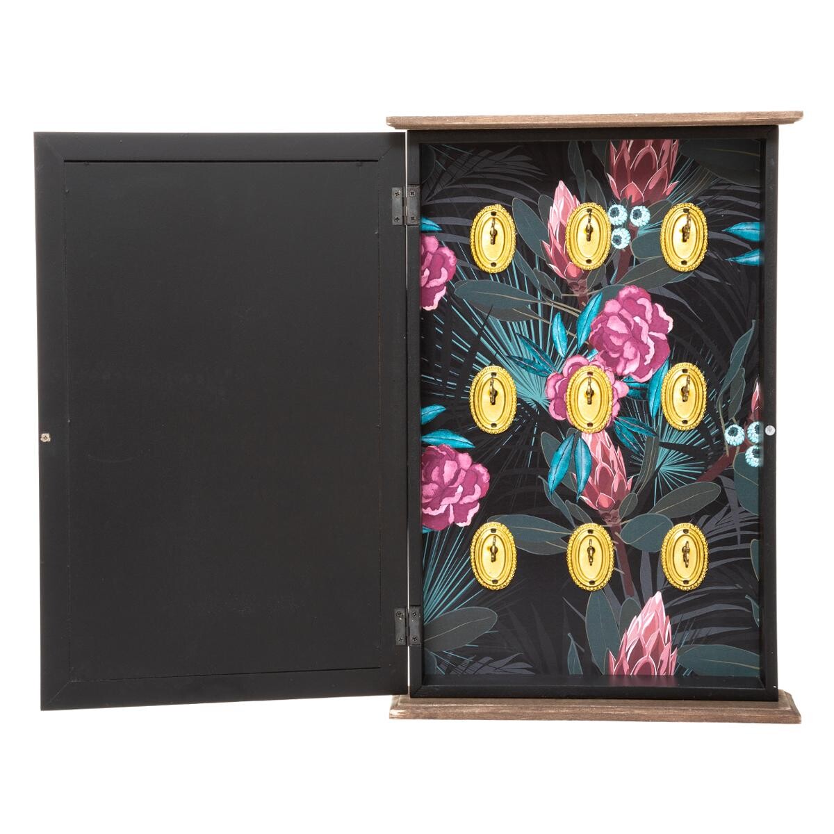 Key Box "Nikolai" Black, 26x38 cm Black