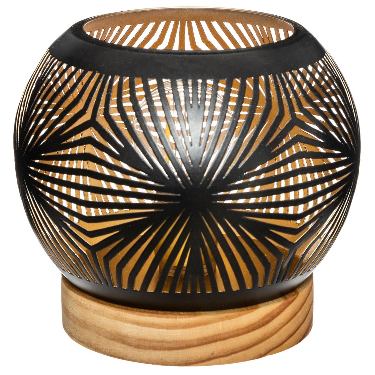 LED Metal Ball Tealight Holder D.15 cm Model 1