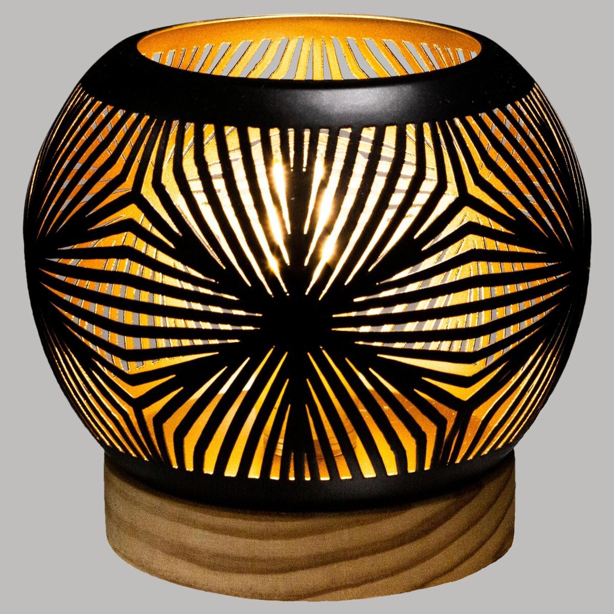 LED Metal Ball Tealight Holder D.15 cm Model 1