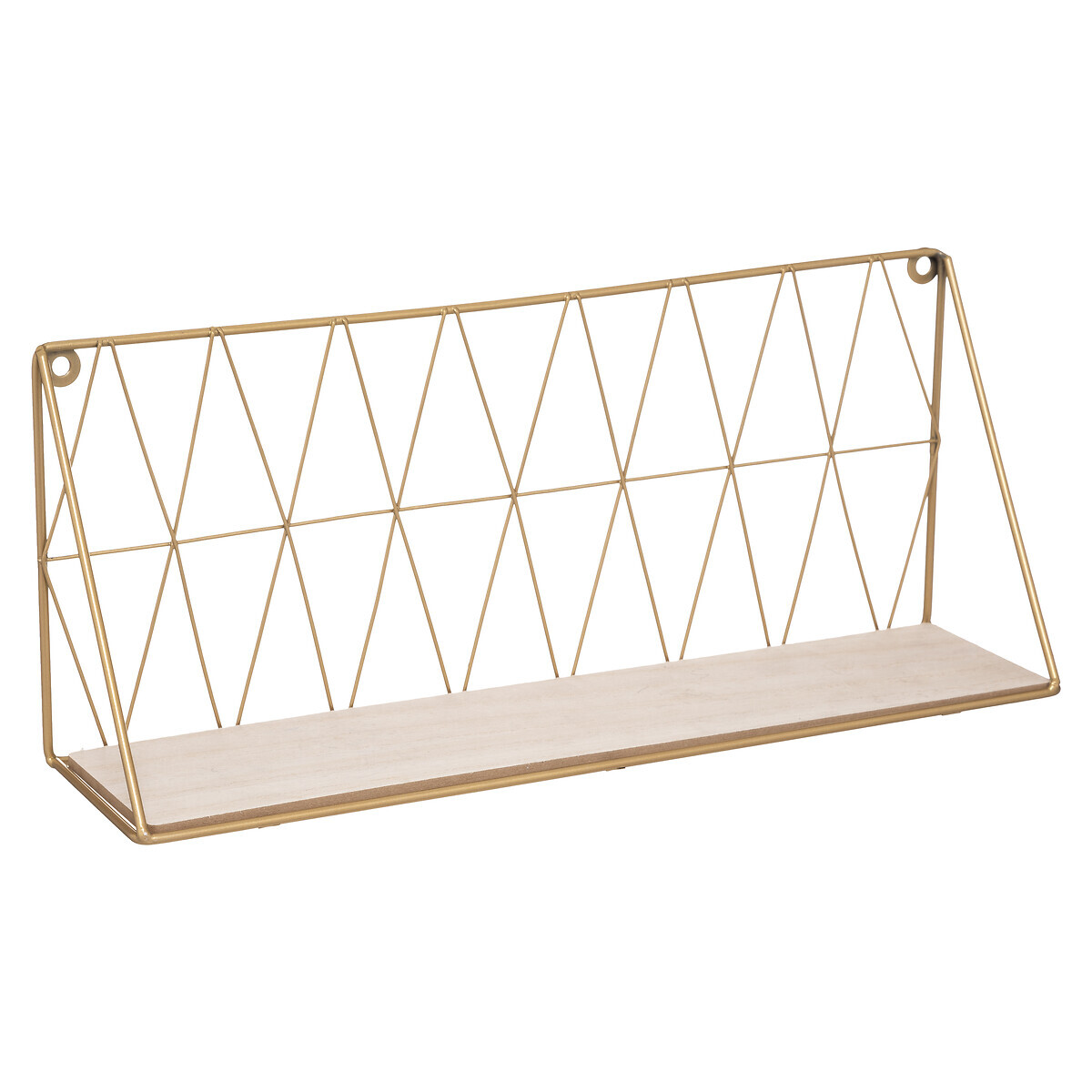 Wall shelf "Anna" Gold, 48x20 cm Gold