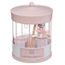Gift Box "Carousel" Cage D.13 cm Cotton candy