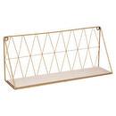 Wall shelf "Anna" Gold, 48x20 cm Gold
