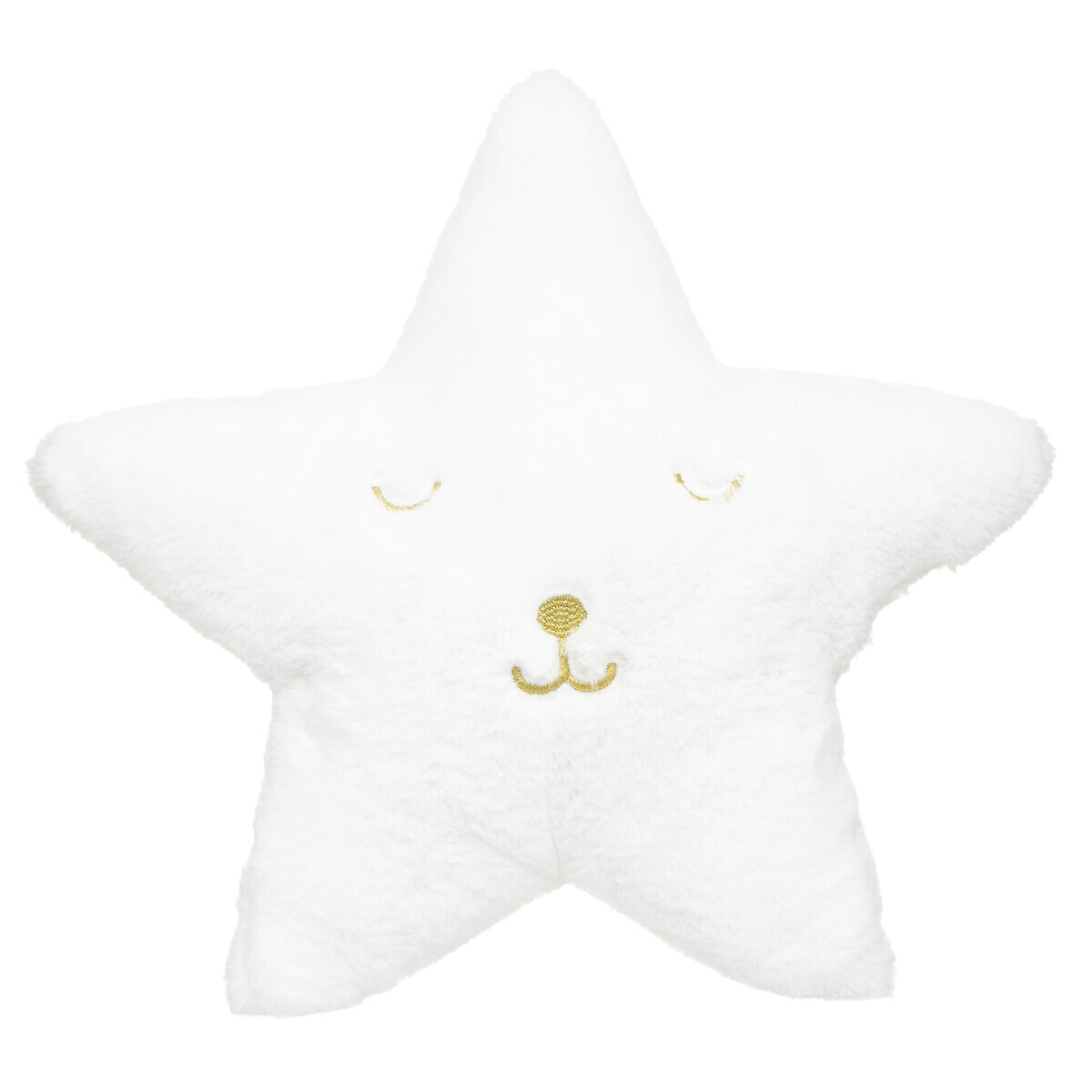 Children's Cushion "Star" White, 39x39 cm White