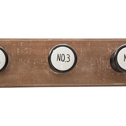 Ceramic hook "asher" 6 hooks