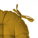 Round chair cushion Yellow, Ø38 cm Yellow
