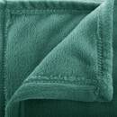 Flannel throw Green, 180x230 cm Green