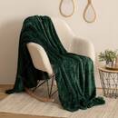 Flannel throw Green, 180x230 cm Green