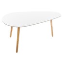 "Mileo" Nesting Tables White, L.88/98 cm White