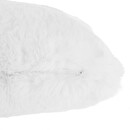 Faux Fur Cushion White, 45x30 cm White
