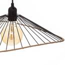 Pendant Light "Alara" Black metal, D.45 cm Black