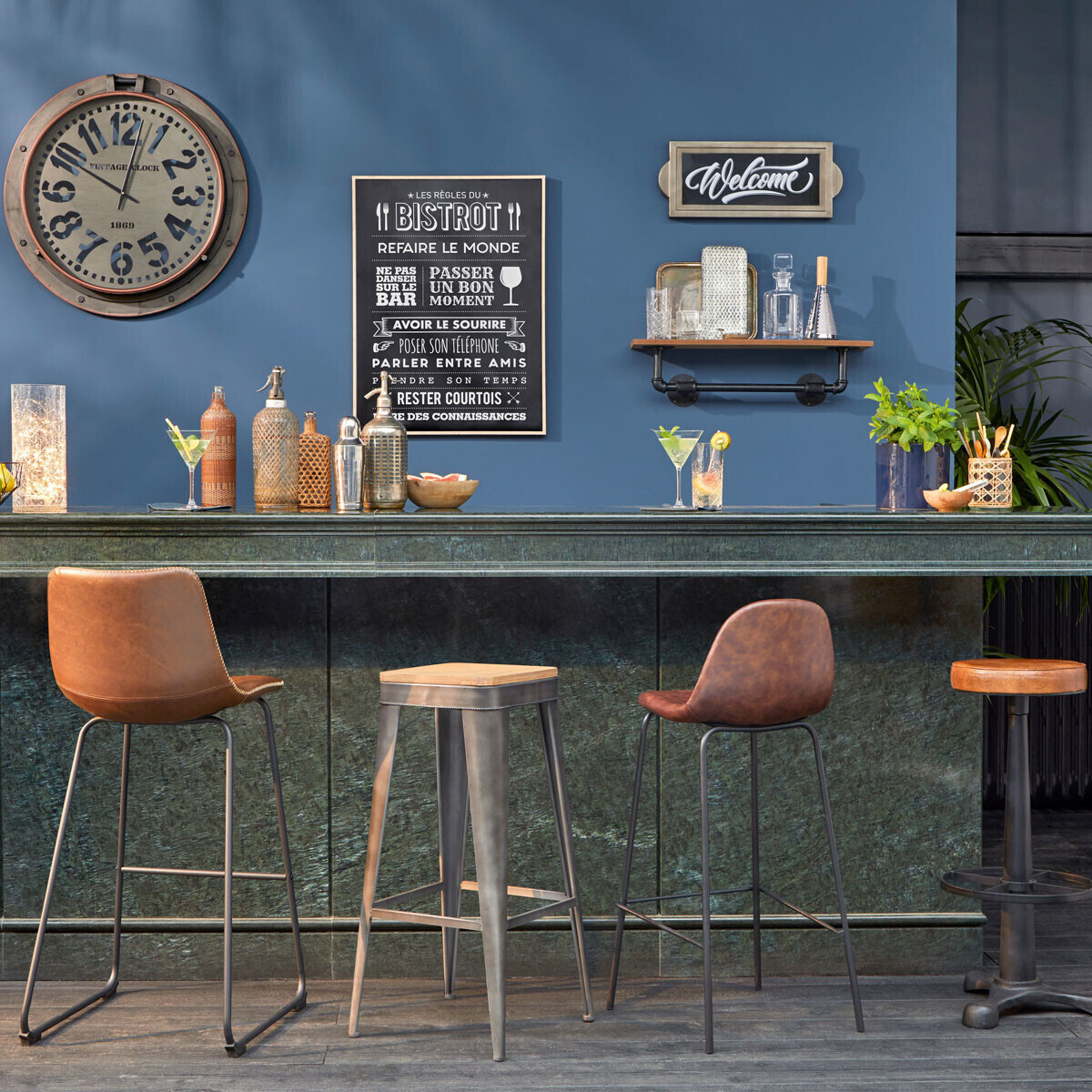 Bar stool "Joris"