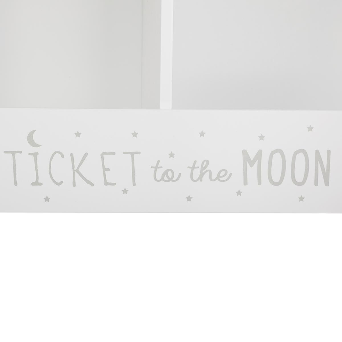 Children's bookshelf White, H.40 cm White