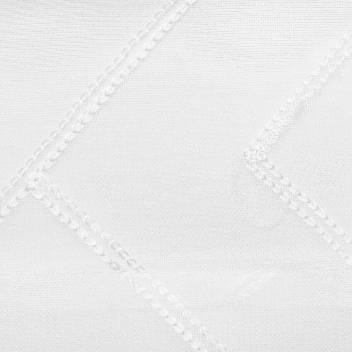 Embroidered Voile 'Etnik' White, 140x240 cm White