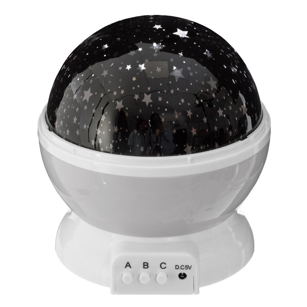 Children's Night Light 'Projector' Gray, D.12 cm Grey