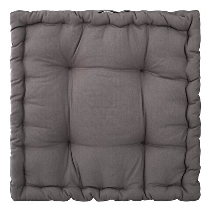 Floor cushion "otto" gray, 40x40 cm