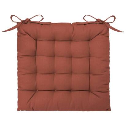 Chair cushion "anjali" terracotta rose, 38x38 cm