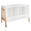 Children's bookshelf White, H.40 cm White
