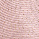 Children's Rug "Lulu" Rose, Ø 90 cm Pink