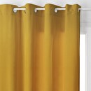 "Lilou" Curtain Yellow, 140x260 cm Yellow