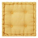 Floor Cushion "Otto" Yellow, 40x40 cm Yellow
