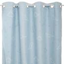 Children's blackout curtain "Dinosaur" Light blue, 140x250 cm Light blue