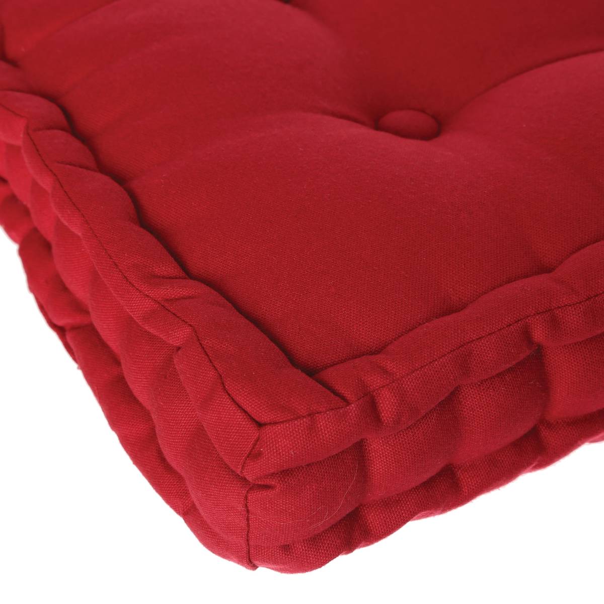 Floor Cushion "Anjali" Red, 40x40 cm Red