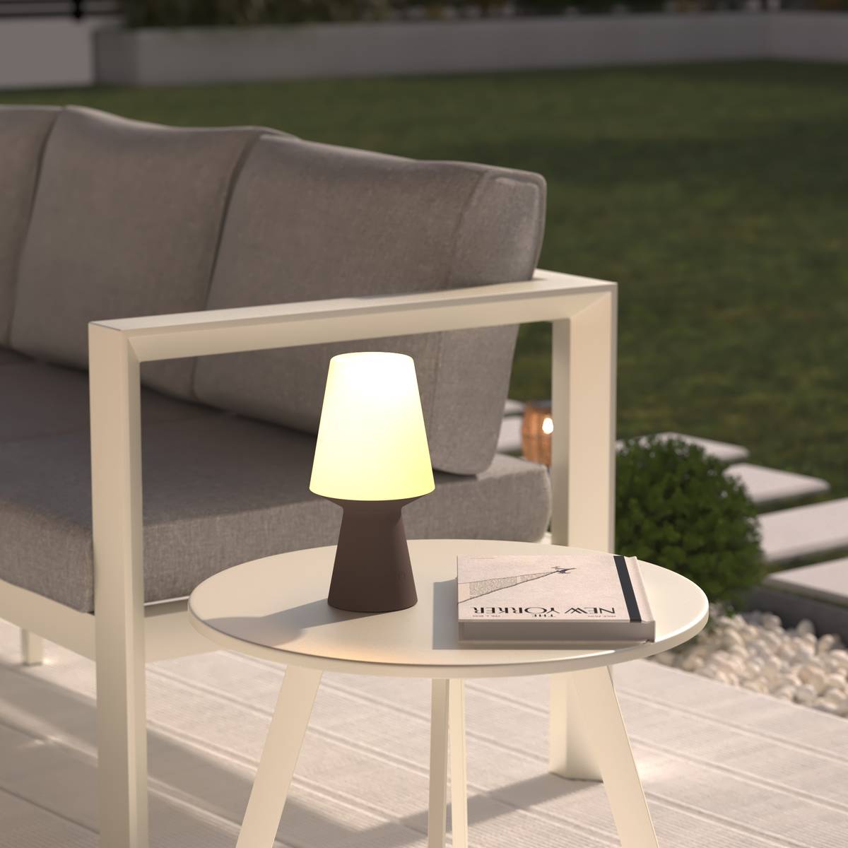 Portable LED Outdoor Lamp WIZA White