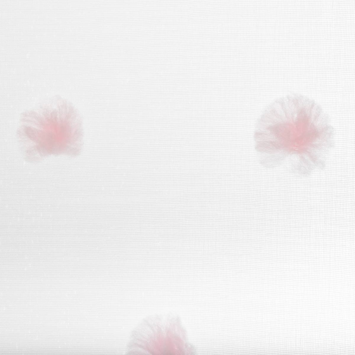 Children's Curtain "Pompoms" Pink, 140x240 cm Pink