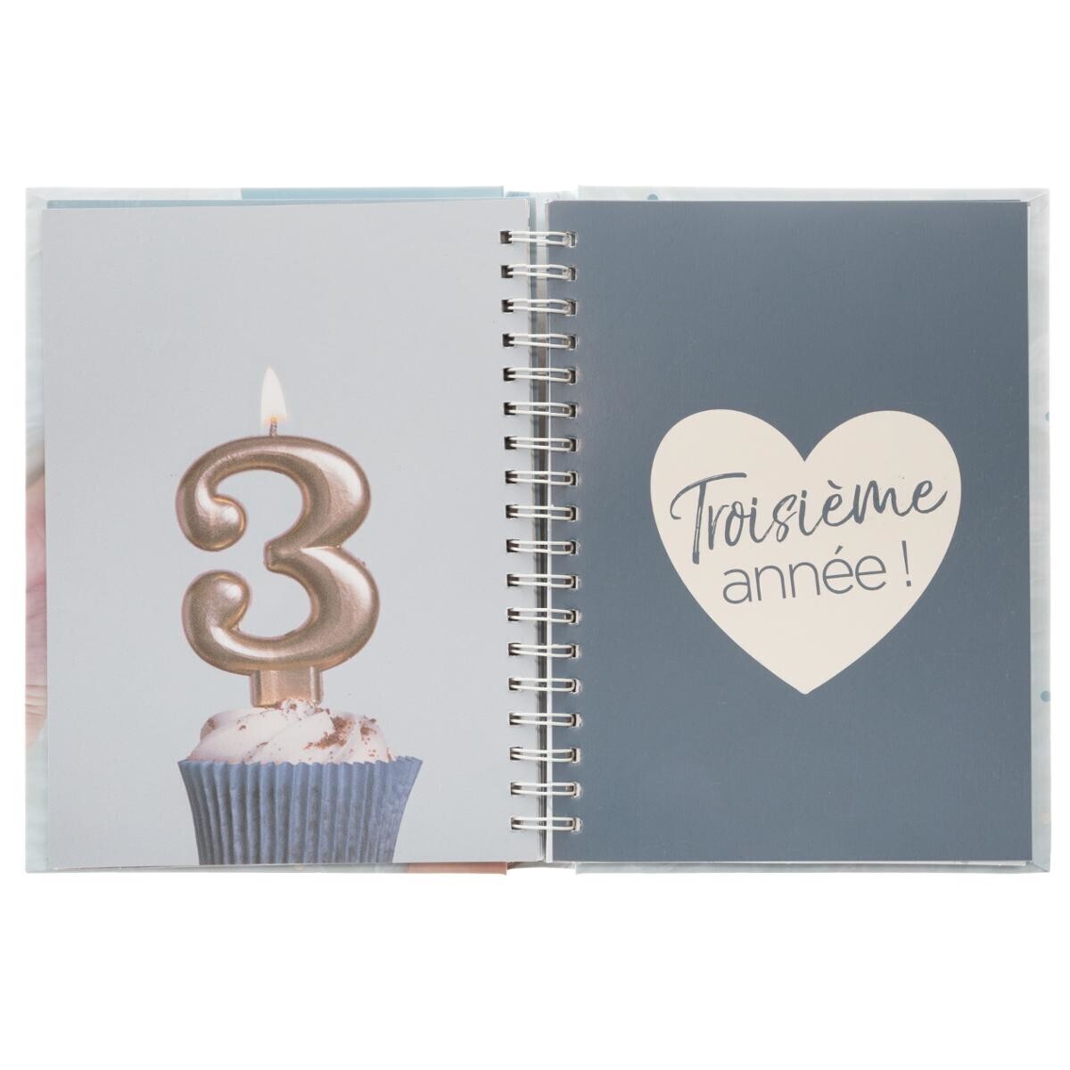 Birth Book 100 Pages 21x25 cm Blue