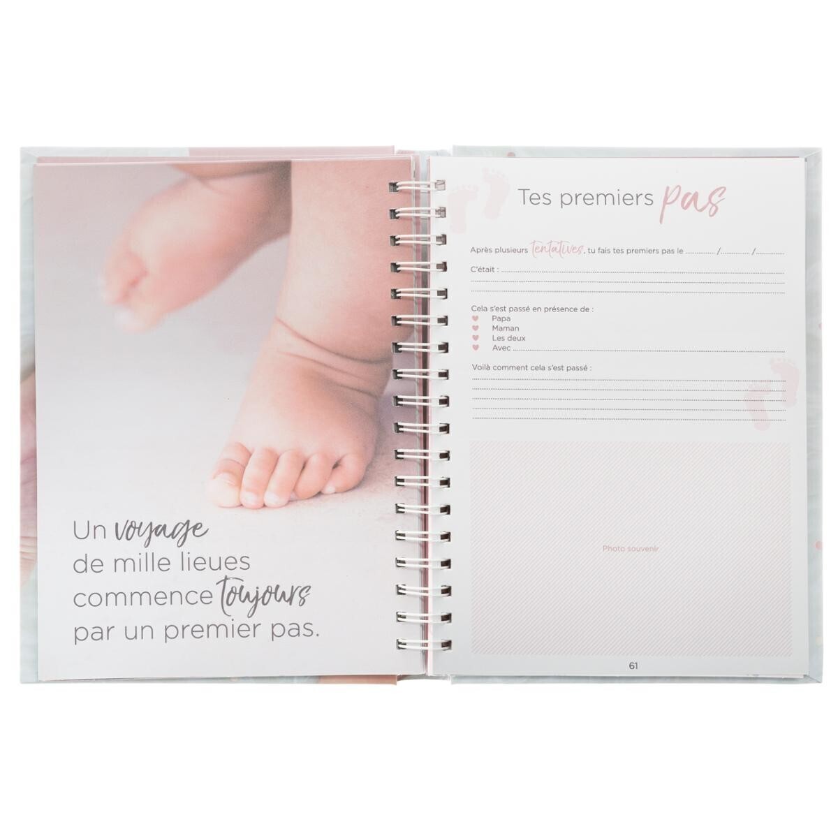 Birth Book 100 Pages 21x25 cm Blue