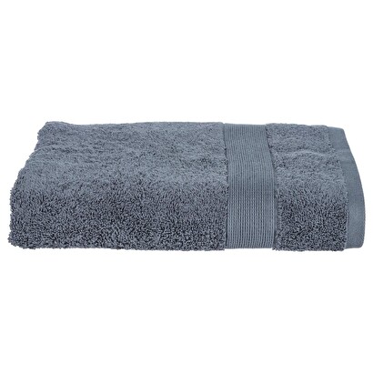 Shower towel "essential" cotton, gray, 70x130 cm, 400 g/m&sup2;
