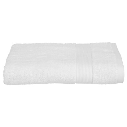 Shower towel "essential" cotton, white, 70x130 cm, 400 g/m&sup2;